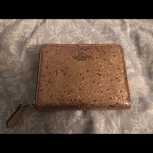 New Gold Coach wallet